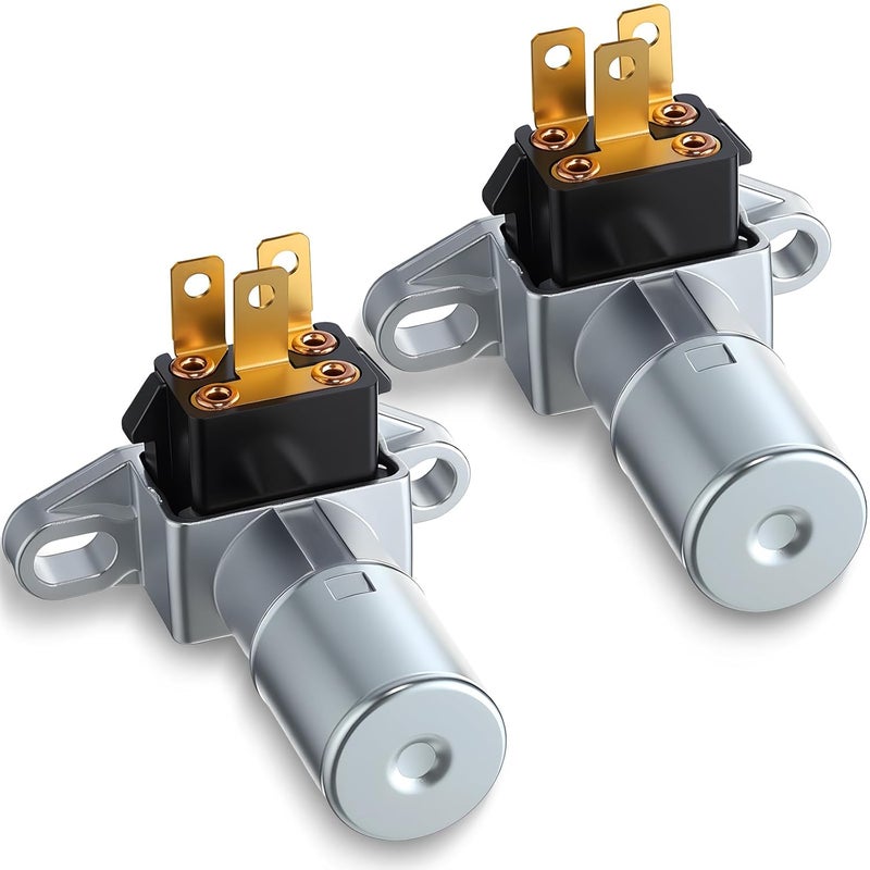 Feekoon 2 Pcs D808 DS-72 DS72T Headlight Dimmer Switch, Car Light Dimmer Switch with 3 Terminal, OEM Replacement - Image 1